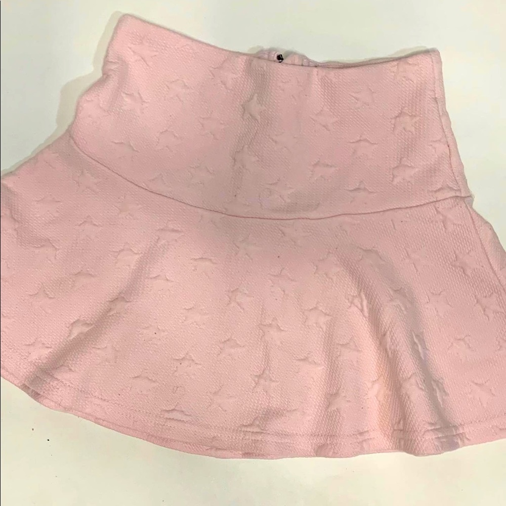 Pink H&M A line skirt size 6-8